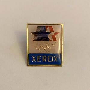 Xerox Olympic Pin 1984 Los Angeles